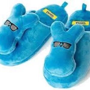 New! 12/13 Peeps slippers—will ship immediately